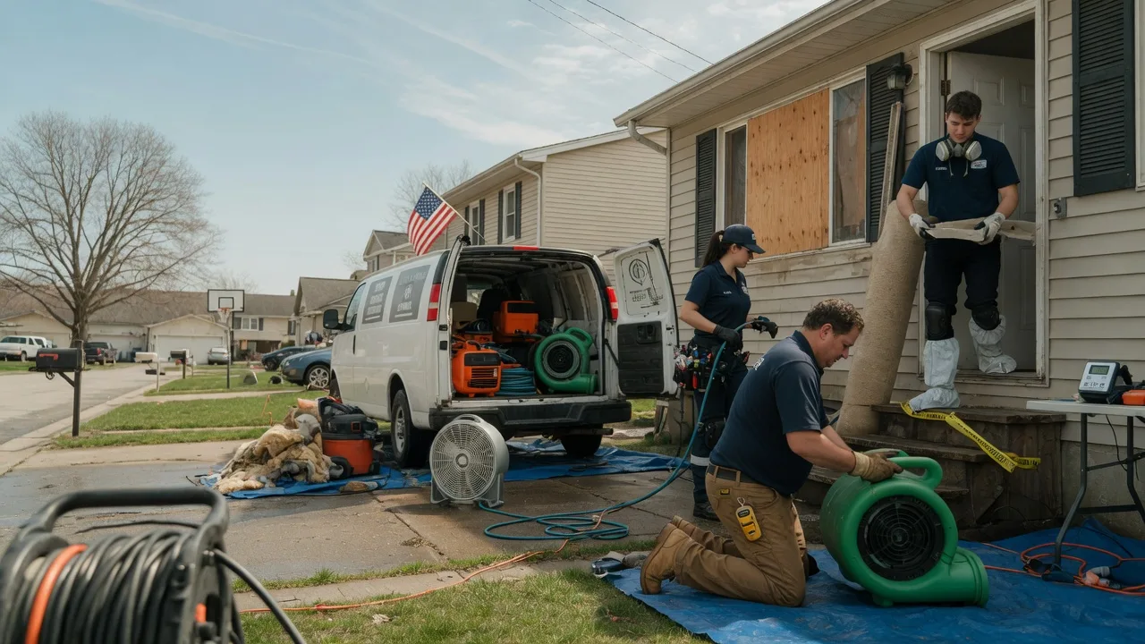 Water Damage Restoration in Ashley, OH near me